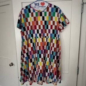 Target checkered PRIDE Dress